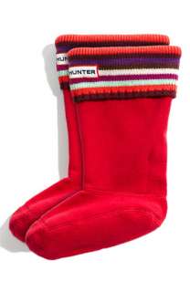 Hunter Welly Patterned Cuff Socks (Toddler, Little Kid & Big Kid 