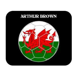 Arthur Brown (Wales) Soccer Mouse Pad