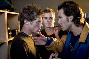 Ashton Holmes as Jack Stall and Kyle Schmid as Bobby Jordan