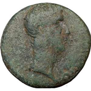  AUGUSTUS 27BC Artemis on Bull Amphipolis Roman Coin 