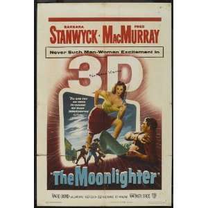  The Moonlighter Poster 27x40 Barbara Stanwyck Fred 