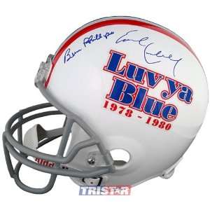 Earl Campbell & Bum Phillips Autographed/Hand Signed Houston Oilers 