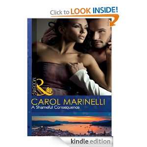 Shameful Consequence (Mills & Boon Modern) CAROL MARINELLI  