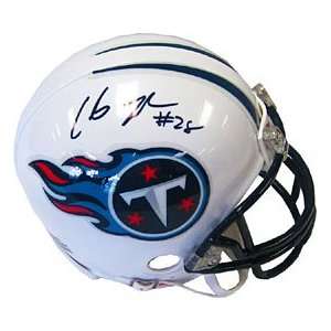 Chris Johnson Autographed / Signed Tennessee Titans Mini Helmet