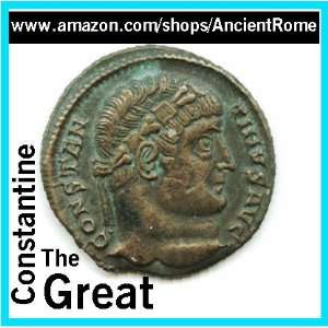 Ancient Coin House Constantine The Great. CAMP GATE. ANTIOCH. SUPERB