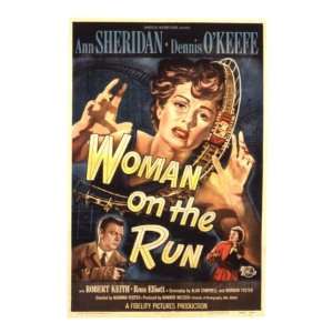  Woman on the Run, Ann Sheridan, Dennis OKeefe, 1950 