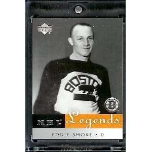  2001 /02 Upper Deck NHL Legends Hockey # 2 Eddie Shore 