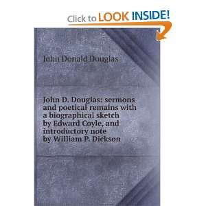   Edward Coyle, and introductory note by William P. Dickson John Donald