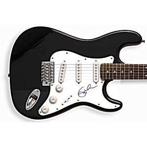 Eric Clapton Autographed Signed Guitar & Proof PSA & REAL