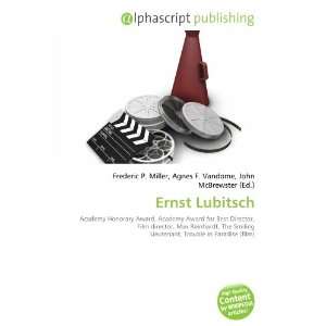  Ernst Lubitsch (9786132746351) Books