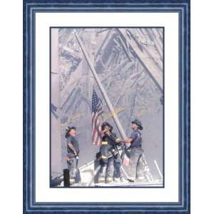   The Flag At WTC by Thomas Franklin   Framed Artwork
