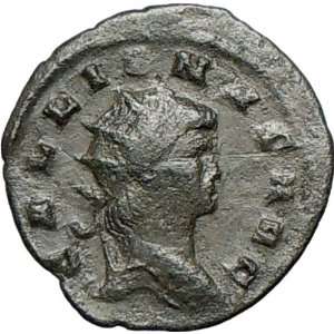  GALLIENUS 267AD Authentic Ancient Roman Coin SALUS HEALTH 