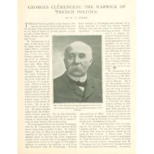  1906 Georges Clemenceau French Minister of Interior 