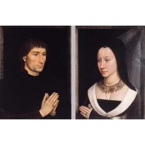  Hand Made Oil Reproduction   Hans Memling   32 x 20 inches 