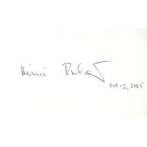 Heinrich Rohrer Nobel Prize Recipient Physics Authentic Autographed 