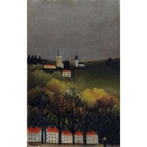  Hand Made Oil Reproduction   Henri Rousseau   32 x 50 