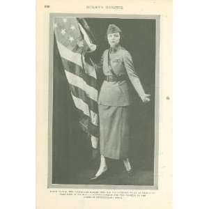  1918 Print Dancer Irene Castle 