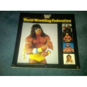 World Wrestling Federation 1990 Official Calender WWF 