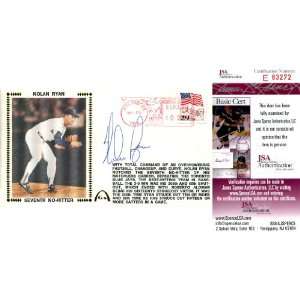  Nolan Ryan Autographed Seventh No Hitter Cache (James 