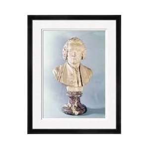  Bust Of Jeanjacques Rousseau 171278 Framed Giclee Print 