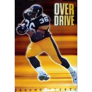 Jerome Bettis 1997 Pittsburgh Steelers Poster (Sports Memorabilia)