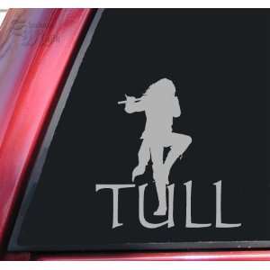 Jethro Tull Vinyl Decal Sticker   Grey