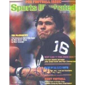 Jim Plunkett Autographed Sports Illustrated Magazine (Raiders)
