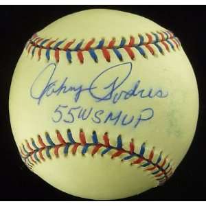  Signed Johnny Podres Ball   PSA COA   Autographed 