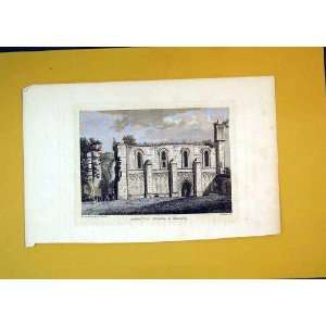  1785 View Ruin St Joseph Arimathea Glastonbury England 