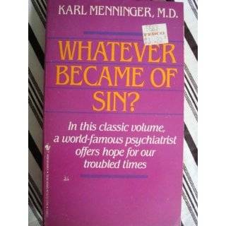  Dr. Karl Menninger Books