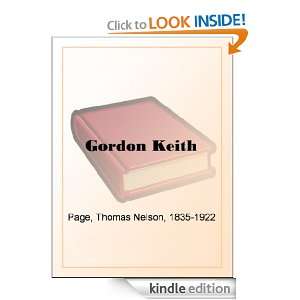 Gordon Keith Thomas Nelson Page  Kindle Store