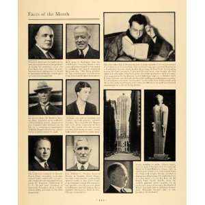 1930 Print Franklin D Roosevelt Lewis Milestone Ceres 