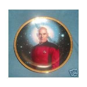 Star Trek Next Generation Captain Jean Luc Picard Collector Plate