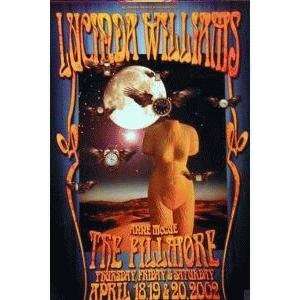  Lucinda Williams Fillmore Concert Poster F519