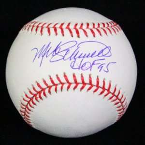  Signed Mike Schmidt Ball   with hof 95 Inscription 