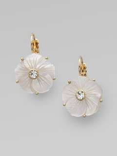 Kate Spade New York   Mother of Pearl Flower Earrings    