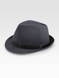 Paul Smith   Striped Trilby Hat    