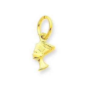  14k Nefertiti Charm Jewelry