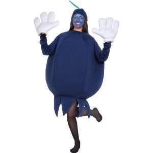 Lets Party By Peter Alan Inc Blueberry Adult Costume / Blue   Size 