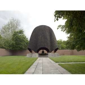  Roofless Church in New Harmony, Indiana, designed by Philip Johnson 