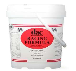 dac® Racing Formula Vitamin & Minerals for Race Horses 40 day supply 