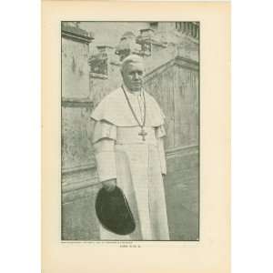  1907 Print Pope Pius X 