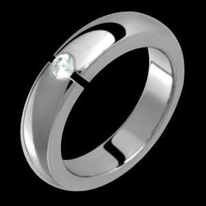   Galina   size 4.00 Titanium Ring with Diamond Alain Raphael Jewelry
