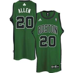Ray Allen #20 Boston Celtics Swingman NBA Jersey Green Size XL