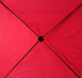 New Ez Pop Up Canopy Party Tent Gazebo Red 10 x 10  