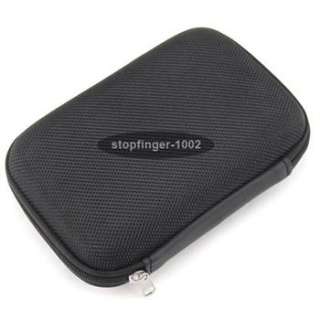 PORTABLE PROTECTIVE EVA HARD DRIVE CASE BLACK  