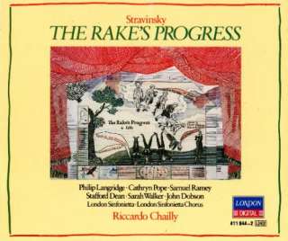     The Rakes Progress   Riccardo Chailly, conductor   Front Cover