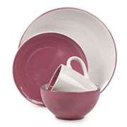 Tabletops Gallery Pink Milano 16 pc. Dinnerware Set