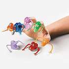 12 cute neon monster finger puppets birthd ay party favor
