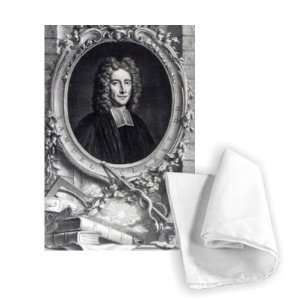  Samuel Clarke, engraved by Jacobus   Tea Towel 100% 